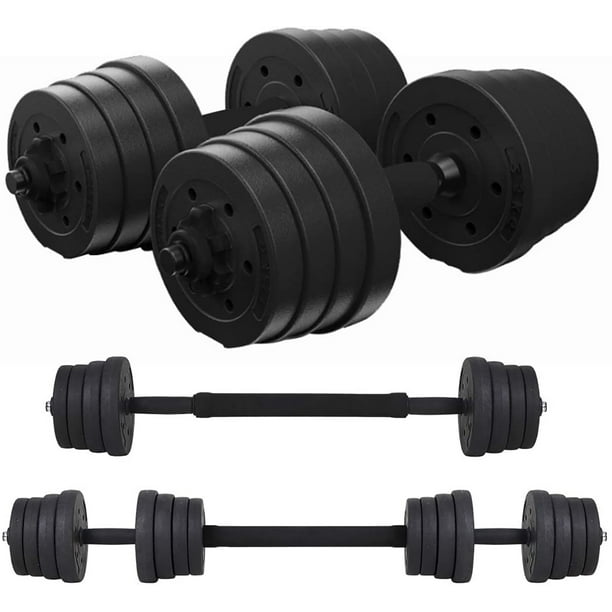 Details about   Adjustable Dumbbell Barbell Weight Pair Fitness Strength Training Workout weight